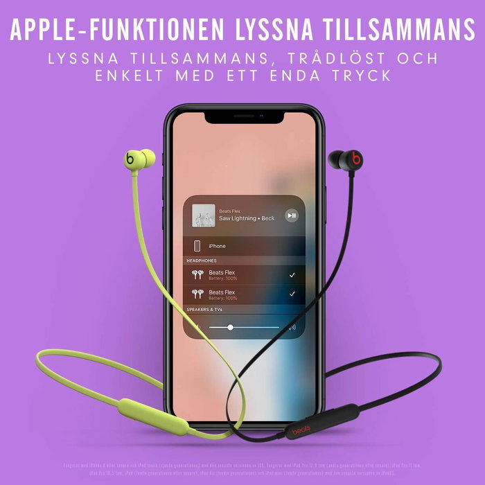 Apple Beats Flex Inalámbricos Amarillo
