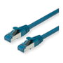 VALUE Patchkabel Cat.6A S/FTP Azul 0,15 m