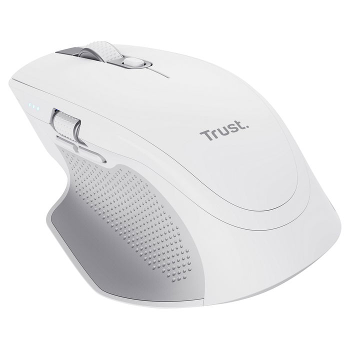 Trust Ozaa+ Multi-Connect Wireless Mouse White - Ratón Inalámbrico Multiconecta