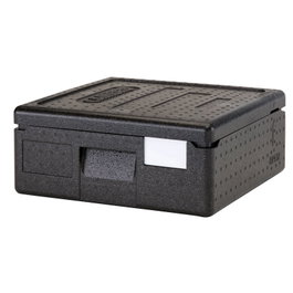 CAMBRO Portapizzas de carga superior para 2 pizzas Negro