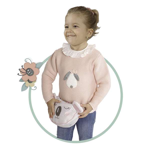 Decuevas Mi Primer Coche De Muñeca Koala Con Bolso Riñonera Para Muñecas De Hasta 42 Cm 35x50x56 Cm