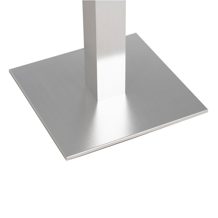 Patas para Mesa Cromo Aluminio Salón 45 X 45 X 72 cm