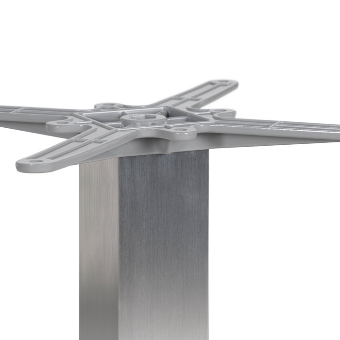 Patas para Mesa Cromo Aluminio Salón 45 X 45 X 72 cm