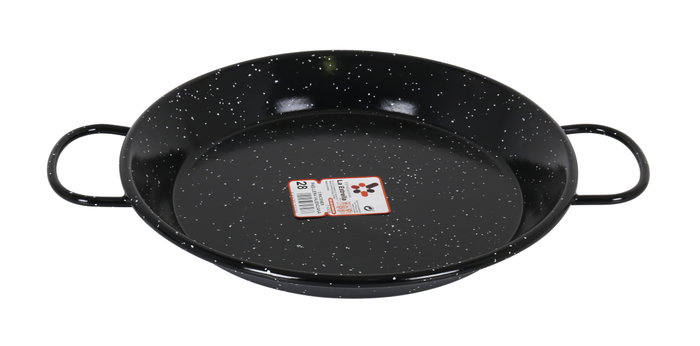 La Estrella Paellera Valenciana 28 cm Jaspeada 3 Rac (8 Unidades)