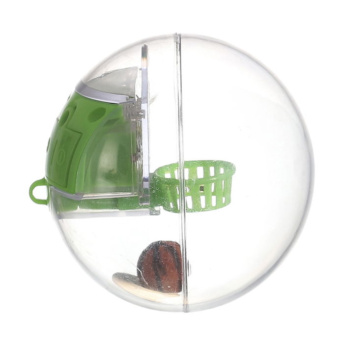 Mister Gadget Bola Juego de Baloncesto con Luces y Sonidos, Incluye Pilas LR44, Colores Surtidos (Rosa, Verde), d.7,5 cm