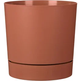 GARDEN ID Maceta redonda Siena con depósito, Ø 39 cm, H 38 cm, 32 litros