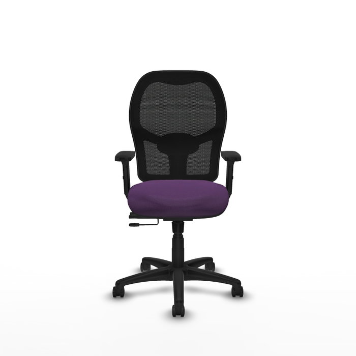 PIQUERAS Y CRESPO Alocén Silla de oficina Traslack Bali morado