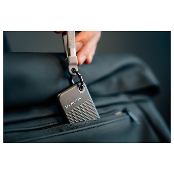 Verbatim S 2TB Pocket SSD USB 3.2 Tipo C 1000 MB/s Negro/Gris Unidad de Estado Sólido Externa