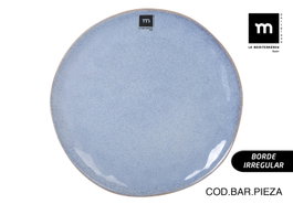 La Mediterranea Plato Macarella Blue 26.5cm