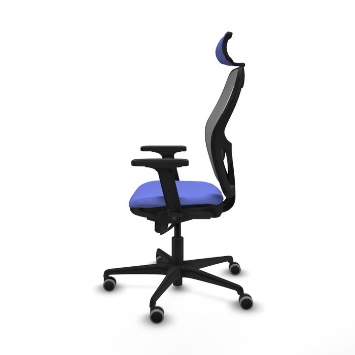 PIQUERAS Y CRESPO Silla de oficina Jorquera Azul claro y Gris