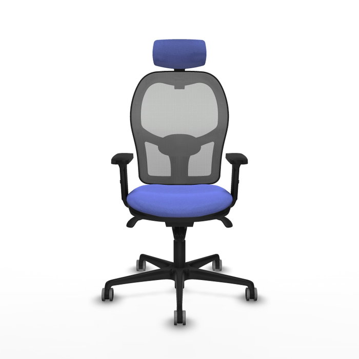 PIQUERAS Y CRESPO Silla de oficina Jorquera Azul claro y Gris