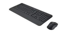 Logitech 920-011006 Teclado Inalámbrico Bluetooth QWERTZ Checo Eslovaco con Ratón - Grafito
