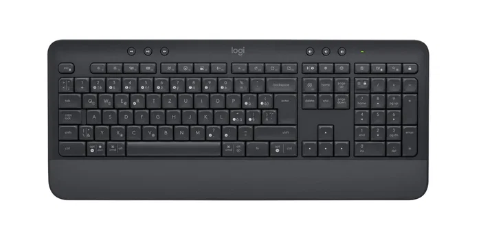 Logitech 920-011006 Combo Signature MK650 for Business - Teclado y Ratón Inalámbrico Bluetooth, QWERTZ Checo/Eslovaco, Grafito