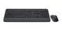 Logitech 920-011006 Combo Signature MK650 for Business - Teclado y Ratón Inalámbrico Bluetooth, QWERTZ Checo/Eslovaco, Grafito