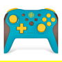 Steelplay LEXIP X Adventure Controller para Nintendo Switch/Switch Lite/OLED, Inalámbrico Bluetooth, Giroscopio, 10h Autonomía, Color Marrón/Turquesa/Amarillo