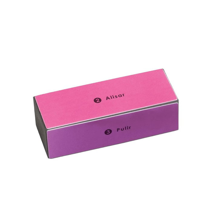 Tres Claveles Lima Acolchada 4 Usos para Uñas: Limar, Alisar, Pulir y Dar Brillo Natural Tres Claveles Lima Acolchada 4 Usos para Uñas: Limar, Alisar, Pulir y Dar Brillo Natural