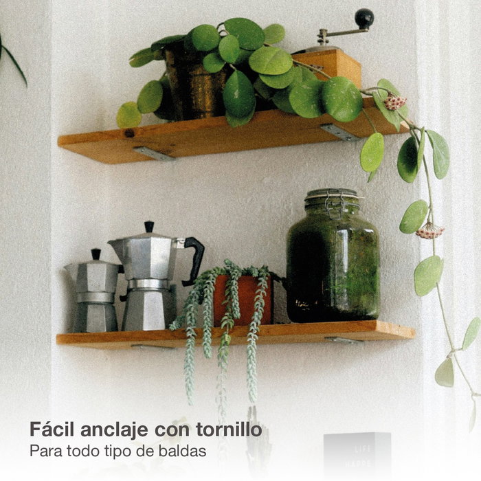 GSC Evolution Ángulo recto de refuerzo 100x100x22mm zincado