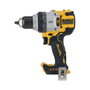 DeWALT DCD1007NT-XJ Taladro Percutor Atornillador 18V Sin Escobillas, Capacidad Máx. 13 mm, 2250 RPM, 169 Nm, para Madera/Metal/Hormigón