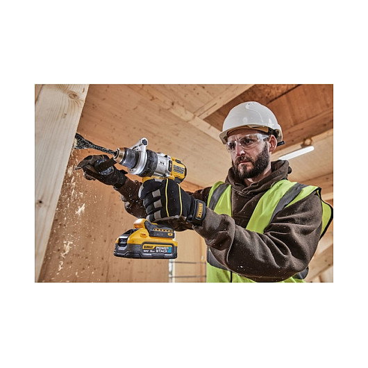 DeWALT DCD1007NT-XJ Taladro Percutor Atornillador 18V Sin Escobillas, Capacidad Máx. 13 mm, 2250 RPM, 169 Nm, para Madera/Metal/Hormigón