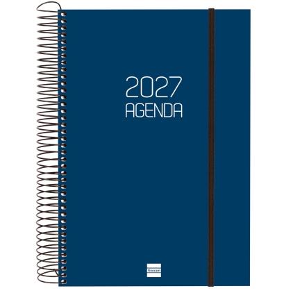 Finocam Agenda de Espiral 2027 Azul Tapa PP Finocam Agenda de Espiral 2027 Azul Tapa PP