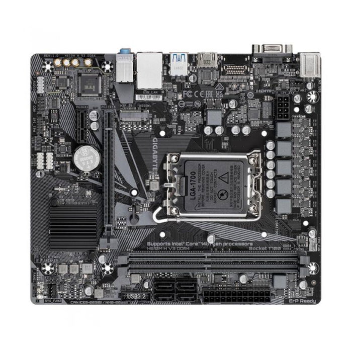 GIGABYTE H610M H V3 DDR4 Micro ATX LGA 1700 Intel H610
