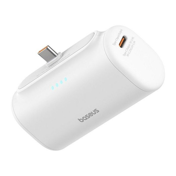 Powerbank Baseus P10068306213-00 Blanco 5000 mAh Powerbank Baseus P10068306213-00 Blanco 5000 mAh