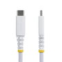 Startech Cable de carga USB-C de 1m - USB tipo C - PD 60W 3A - Blanco