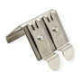 VALUE Hutschienen-Adapter 21.99.3009 unbestckt, fr 2 Keystones, Acero Inoxidable, 42 x 51.2 x 48 mm