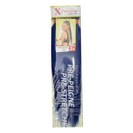 X-Pression Pre Peigne Blue 1x2 Extensión de Cabello Sintético