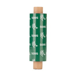 Zebra 5095 Resin Pack de 12 cintas térmicas de 84 mm x 74 m