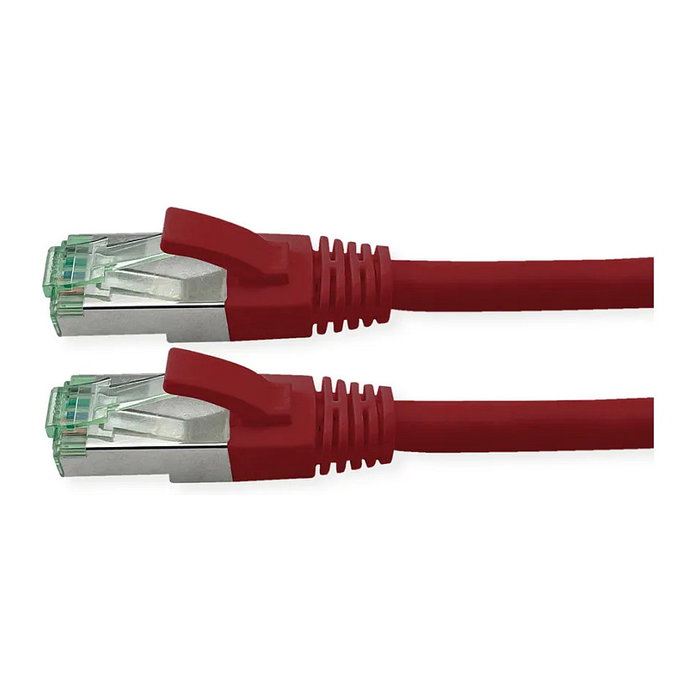 ROLINE Patchkabel Cat.6A S/FTP (PiMF) Rojo 0,3 m ROLINE Patchkabel Cat.6A S/FTP (PiMF) Rojo 0,3 m