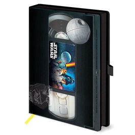 PYRAMID Cuaderno A5 premium Star Wars VHS 14.8x21x2cm