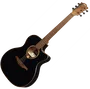 LAG Guitarra Acústica Auditorium Cutaway Tramontane 118 A/E Electroacústica Negra