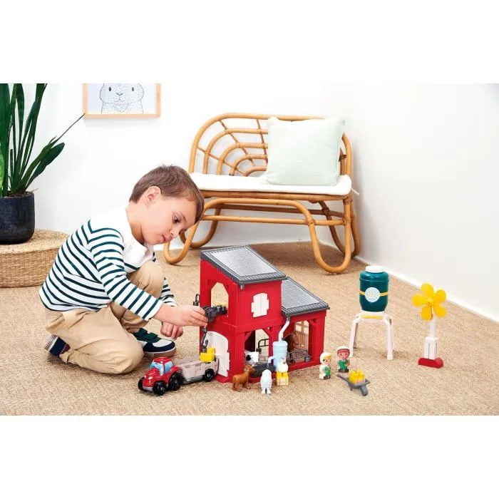 Ecoiffier Abrick Granja Ecológica Juguete para 18 meses, Respetuoso con el Medio Ambiente Ecoiffier Abrick Granja Ecológica Juguete para 18 meses, Respetuoso con el Medio Ambiente