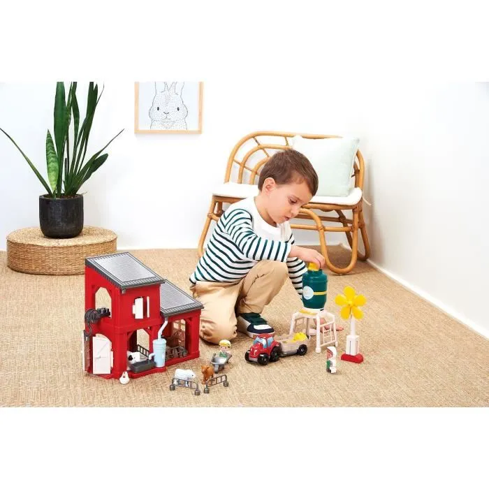 Ecoiffier Abrick Granja Ecológica Juguete para 18 meses, Respetuoso con el Medio Ambiente Ecoiffier Abrick Granja Ecológica Juguete para 18 meses, Respetuoso con el Medio Ambiente