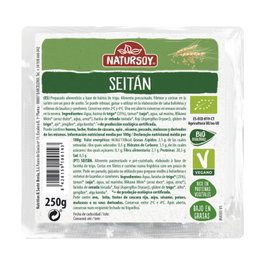 Natursoy Seitán Fresco 250g - Alimento Precocinado de Trigo