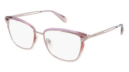 Police VPLA91-5408F9 Gafas de Vista Mujer Beige Metal