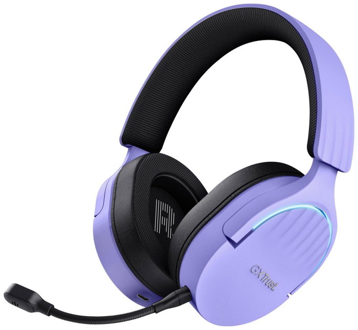 Trust GXT 491 Fayzo Auriculares Gaming Inalámbricos Morados