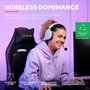 Trust GXT 491 Fayzo Auriculares Gaming Inalámbricos Morados