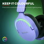 Trust GXT 491 Fayzo Auriculares Gaming Inalámbricos Morados