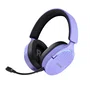Trust Auriculares Gaming Inalámbricos y Alámbricos Diadema GXT 491P Fayzo con Micrófono - Bluetooth, USB, Sonido 7.1, 22h Batería, Negro/Púrpura