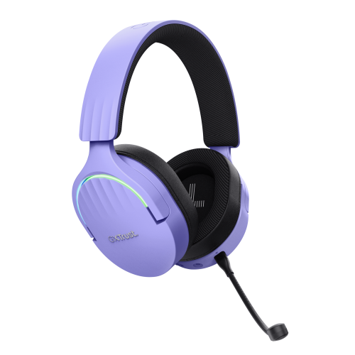 Trust Gaming Auriculares Inalámbricos GXT 491 Fayzo con Micrófono, Bluetooth y Jack 3.5, Morados Trust Gaming Auriculares Inalámbricos GXT 491 Fayzo con Micrófono, Bluetooth y Jack 3.5, Morados
