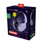 Trust Gaming Auriculares Inalámbricos GXT 491 Fayzo con Micrófono, Bluetooth y Jack 3.5, Morados