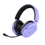 Trust Gaming Auriculares Inalámbricos GXT 491 Fayzo con Micrófono, Bluetooth y Jack 3.5, Morados