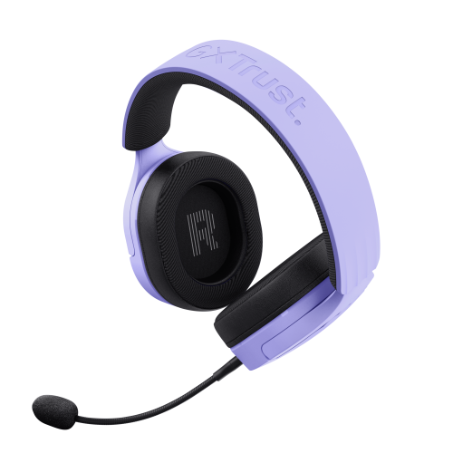 Trust Gaming Auriculares Inalámbricos GXT 491 Fayzo con Micrófono, Bluetooth y Jack 3.5, Morados Trust Gaming Auriculares Inalámbricos GXT 491 Fayzo con Micrófono, Bluetooth y Jack 3.5, Morados