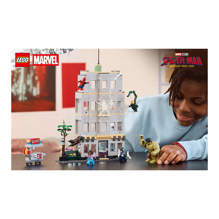 LEGO Marvel 76350 Spider-Man vs. Hulk: Choque Épico