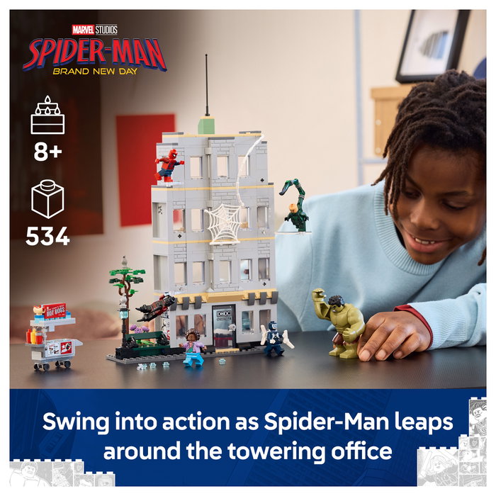 LEGO Marvel 76350 Spider-Man vs. Hulk: Choque Épico