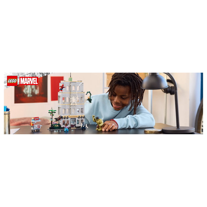 LEGO Marvel 76350 Spider-Man vs. Hulk: Choque Épico