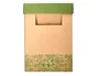 Liderpapel Papelera Ecouse Contenedor de Reciclaje 70 Litros en Cartón 100% Reciclado y Reciclable 450x350x650 mm