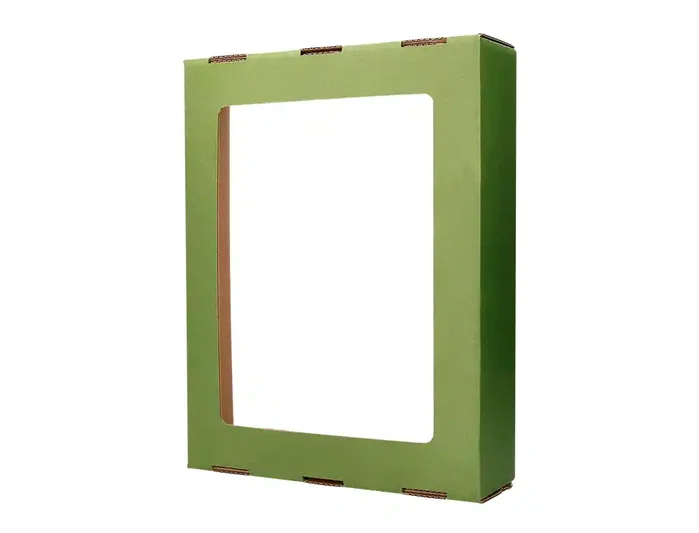 Liderpapel Papelera Ecouse Contenedor de Reciclaje 70 Litros en Cartón 100% Reciclado y Reciclable 450x350x650 mm